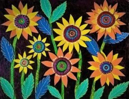 COLLAGE CRAFTS - Foam Jute acrylic paint