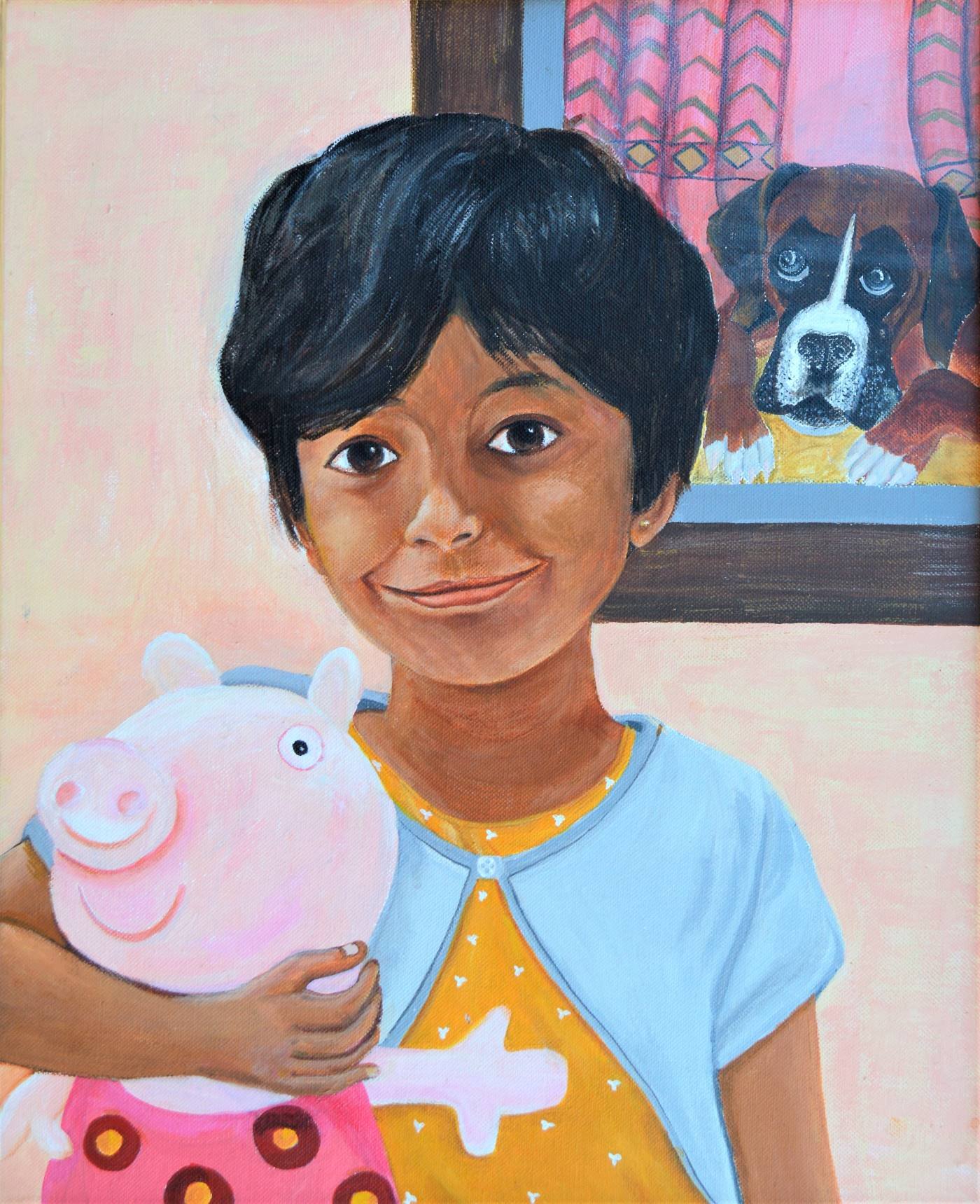 KENFORTESADULTSPORTRAITPAINTINGCLASSINACRYLICS KenFortes fine