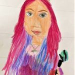 CHILDREN ART - evil queen by Sahasra - student kenfortes art academy